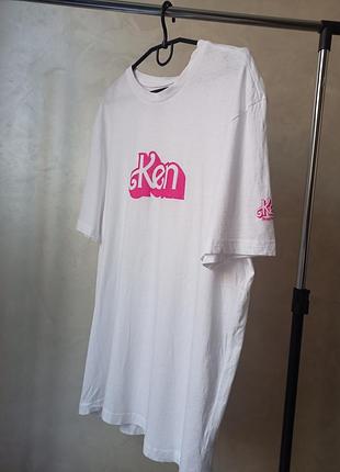 Футболка ken barbie 2xl хорошее состояние размер 2xl цвет белый