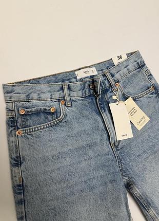 Джинсовые шорты бермуды mango 5