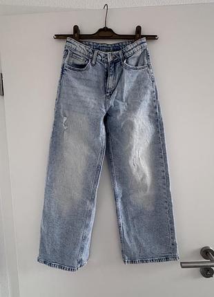 Джинси mom h&m 10 років (140) голубі