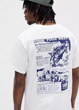 Футболка levi's know your west
