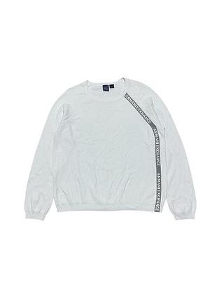 Vintage armani exchange кофта вінтаж вінтажна светр вʼязаний білий біла чоловіча чоловічий xl