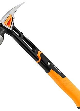 Универсальный молоток гвоздодер 20oz 34 см сталь fiskars cs-0065 2