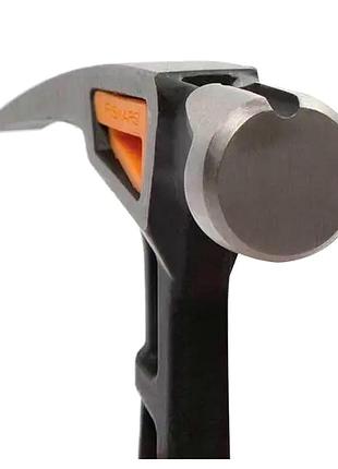 Универсальный молоток гвоздодер 20oz 34 см сталь fiskars cs-0065 5