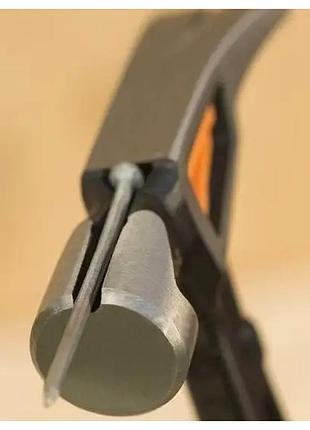 Универсальный молоток гвоздодер 20oz 34 см сталь fiskars cs-0065 10