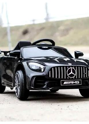 Электромобиль mercedes-benz 2 мотора 35 вт для детей 1-4 лет черный бобо-сан сs-0460