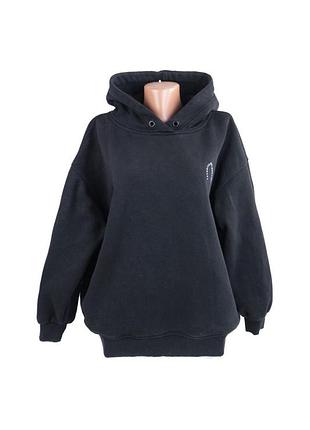 Б/у в идеальном состоянии женское худи m черное favourite style