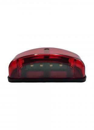 Ліхтар підсвітки номера 12-24v червоний m720408