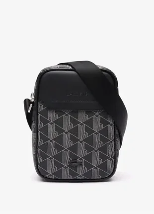 Оригінал. сумка чоловіча lacoste через плече чоловіча monogram. лакост