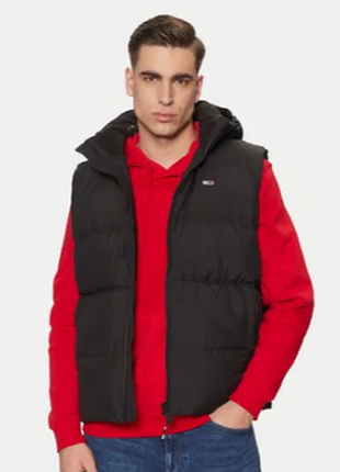 Оригинальный жилет tommy jeans. безрукавка, жилет томми
