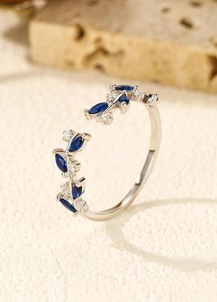 Кольцо «sapphire vine»