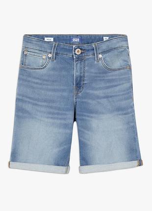 Джинсові шорти для хлопчика підлітка 15-16 років 176р jack & jones