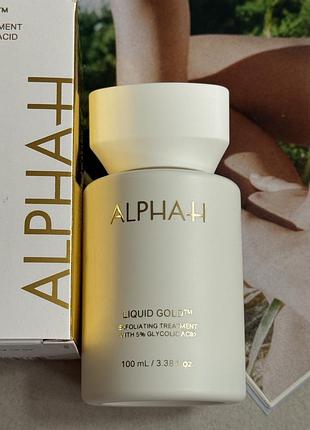 Відлущуючий тонік з гліколевою кислотою alpha-h liquid gold 100 ml