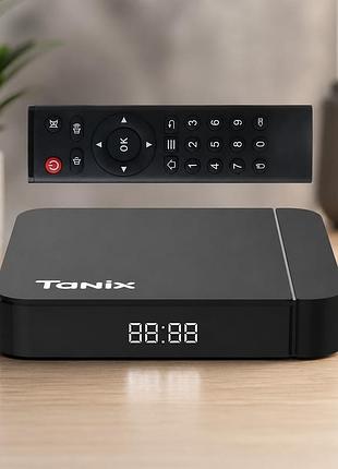 Смарт приставка tanix андроид 11 4/32 гб / смарт тв / андроид тв