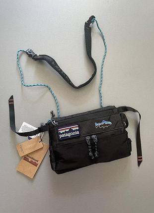 Сумка patagonia через плече stone bucha