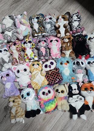 М'які іграшки звірятка beanie boos глазастики