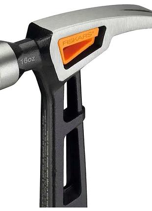 Универсальный молоток гвоздодер 16oz 13.5 дюймов сталь для дома fiskars сs-0069 5