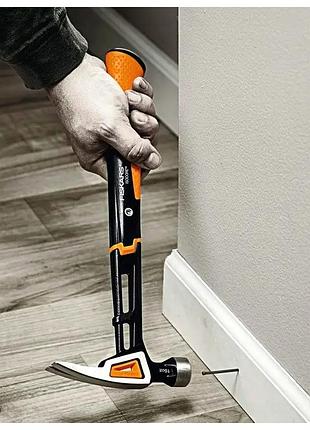 Универсальный молоток гвоздодер 16oz 13.5 дюймов сталь для дома fiskars сs-0069 9