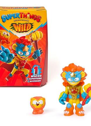 Игровой набор серии "wild kids" казум кид roarrior superthings pstwd066in00-5