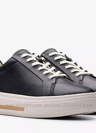 Р.41.5 clarks женские кожаные кроссовки оригинал