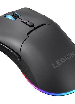Мышь компьютерная игровая lenovo legion m220 wireless rgb gaming mouse eclipse black беспроводная bluetooth 2.4 ghz 5000 dpi для