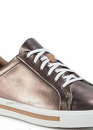 Р. 37, 41 clarks кожаные кеды оригинал