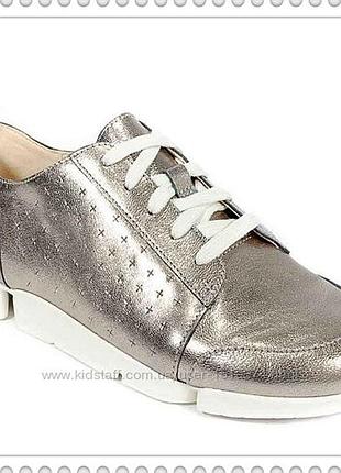 Р. 37 clarks женские кожаные кроссовки оригинал