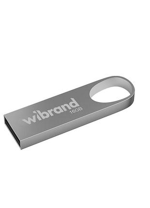 Флешка юсб wibrand 16 gb irbis usb flash drive 2.0 пам'ять 16 гб silver