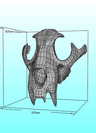 Шлем helmet leopard маска mask конструктор из картона papercraft паперкрафт игровой персонаж