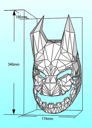 Шлем доброго good helmet конструктор из картона papercraft паперкрафт игровой персонаж