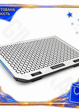 Ve подставка под ноутбук icecoorel new version с rgb подсветкой для охлаждения 10-15,6 дюймов с usb по n6w_ver
