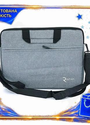 Ve сумка для ноутбука ritar new version 14 дюймов оксфорд серый чехол для компьютера для работы и учеб n6w_ver
