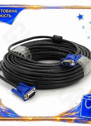 Ve кабель vga merlion 25м new version папа-папа для подключения пк ноутбука к монитору проектору 1080p n6w_ver