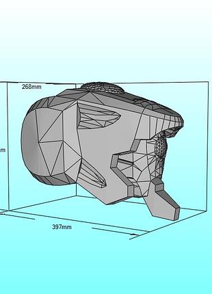 Шлем helmet evangelion маска mask конструктор з картону паперкрафт papercraft ігровий персонаж пазл 3д фігура