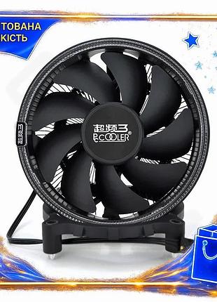 Ve кулер процессорный pccooler bluebird new version 3-pin для amd 775 1155 охлаждение процессора венти n6w_ver
