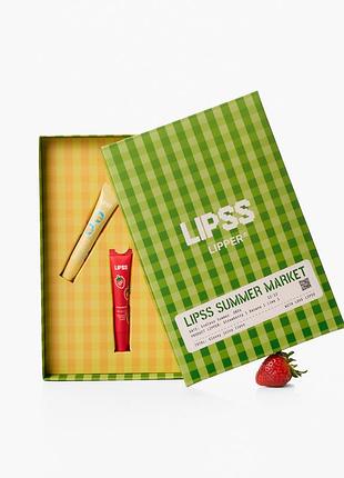 Набор блесков для губ lipss summer market drop, 3 х 10 мл