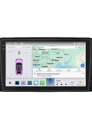 Штатная магнитола lesko для volkswagen passat b8 2014-2020 экран 10" 4/64 qled carplay 4g wi-fi gps 360 prime