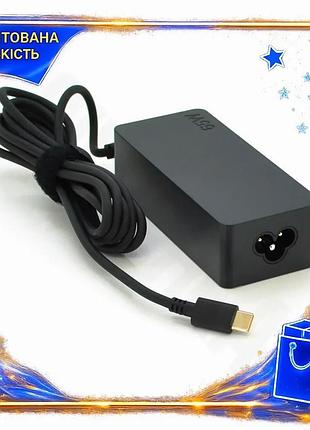 Ve блок питания merlion 65w new version для ноутбука lenovo type-c зарядное устройство с кабелем 0,9м n6w_ver