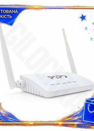 Ve бездротовий wi-fi роутер pipo new version 300mbps з двома антенами для дому та офісу інтернет маршр n6w_ver