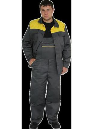 Костюм рабочий foreman 44-46 170-176 желтый 56/58 зріст 170-176
