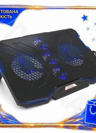 Ve подставка под ноутбук icecoorel new version охлаждающая 5 вентиляторов для ноутбуков 10-15.6 дюймов n6w_ver