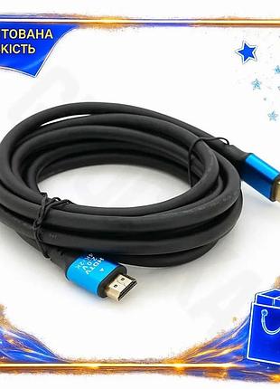 Ve кабель hdmi merlion 4kx2k new version 3м черный для подключения ноутбука телевизору игровой пристав n6w_ver