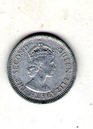 Белиз ø королева елизавета ii 548, 1993 год алюминий, 1.045g, ø 20mm 33053
