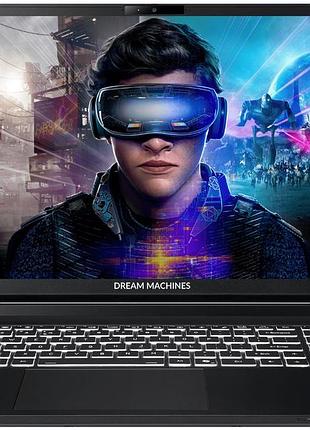 Ноутбук dream machines rt5070-15ua22 rt5070-15 15.6fhd+ ips, amd ai 9 hx 370, 32gb, f2tb, nvd5070-8, dos, чорний
