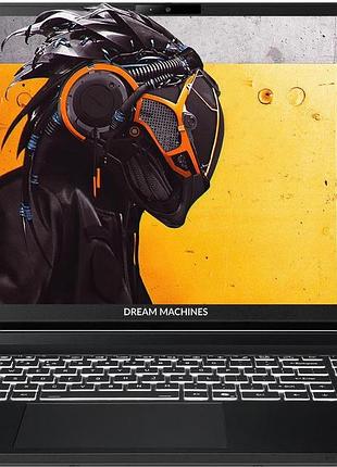 Ноутбук dream machines rt5050-15ua24 rt5050-15 15.3fhd+ ips, amd ai 9 hx 370, 32gb, f1tb, nvd5050-8, dos, чорний