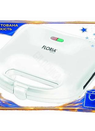 Ve сендвичница тостер floria 750 new version вт белая для приготовления бутербродов и закусок тостер д n6w_ver