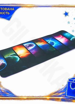 Ve коврик для мыши planets new version тканевый rgb подсветка 300*800 мм боковая прошивка для геймеров n6w_ver