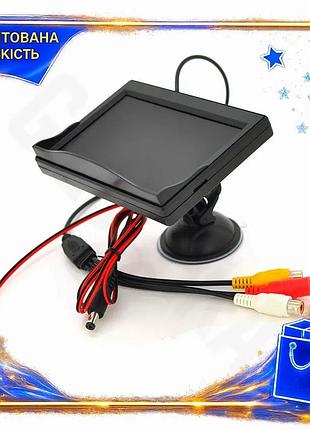 Ve автомобильный tft монитор 5 new version дюймов 12v экран для видео с камер заднего вида видеодиспле n6w_ver