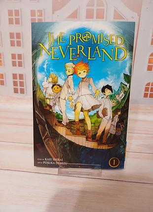 Манга the promised neverland, vol. 1-5 англійська мова
