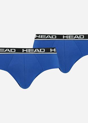 Набор мужских брифов head синего цвета basic brief, 2 шт.
