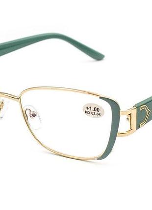 Очки favori 25702-c3 blue blocker в металлической оправе +4,00